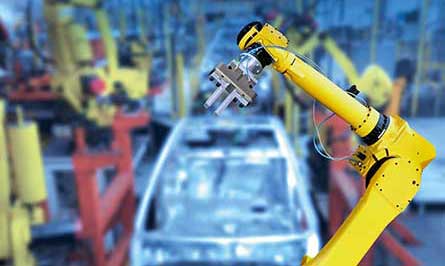Car manufacturing warehouse