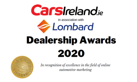 Cars Ireland dealership awards logo